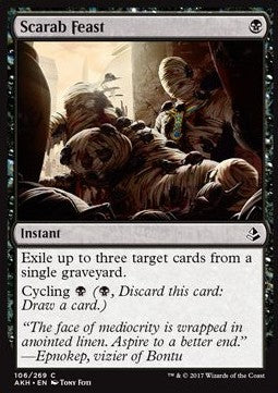 Scarab Feast⁣ - Amonkhet⁣ (Common)⁣ [106]