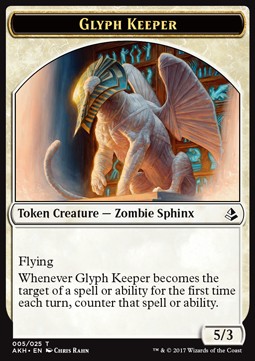 Glyph Keeper Token⁣ - Amonkhet⁣ (Token)