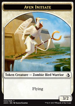Aven Initiate Token⁣ - Amonkhet⁣ (Token)