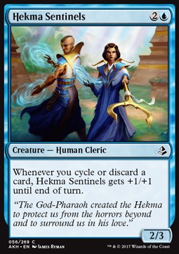 Hekma Sentinels⁣ - Amonkhet⁣ (Common)⁣ [56]