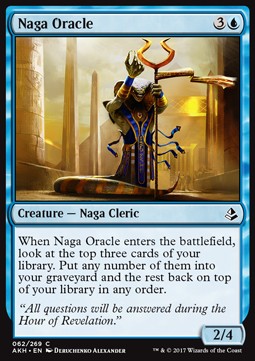 Naga Oracle⁣ - Amonkhet⁣ (Common)⁣ [62]