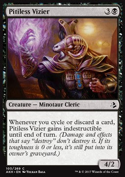 Pitiless Vizier⁣ - Amonkhet⁣ (Common)⁣ [103]