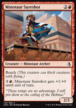 Minotaur Sureshot⁣ - Amonkhet⁣ (Common)⁣ [143]