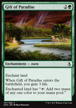 Gift of Paradise⁣ - Amonkhet⁣ (Common)⁣ [167]