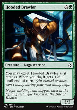 Hooded Brawler⁣ - Amonkhet⁣ (Common)⁣ [173]