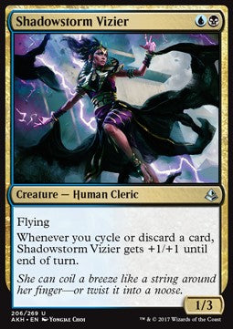Shadowstorm Vizier⁣ - Amonkhet⁣ (Uncommon)⁣ [206]