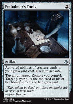 Embalmer's Tools⁣ - Amonkhet⁣ (Uncommon)⁣ [227]