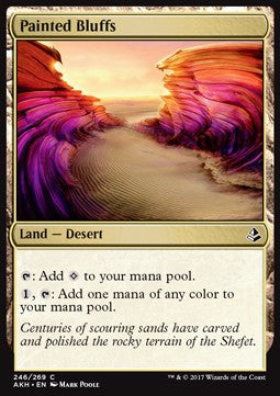 Painted Bluffs⁣ - Amonkhet⁣ (Common)⁣ [246]