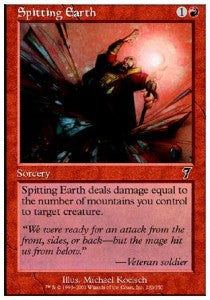 Spitting Earth⁣ - Seventh Edition⁣ (Common)⁣ [220]