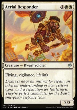 Aerial Responder⁣ - Archenemy: Nicol Bolas⁣ (Uncommon)⁣ [2]