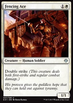 Fencing Ace⁣ - Archenemy: Nicol Bolas⁣ (Uncommon)⁣ [7]