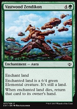 Vastwood Zendikon⁣ - Archenemy: Nicol Bolas⁣ (Common)⁣ [77]