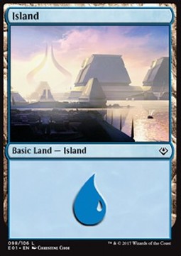Island (V.1)⁣ - Archenemy: Nicol Bolas⁣ (Land)⁣ [98]