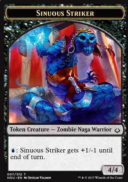 Sinuous Striker Token⁣ - Hour of Devastation⁣ (Token)⁣ [T07]