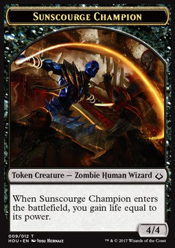 Sunscourge Champion Token⁣ - Hour of Devastation⁣ (Token)⁣ [T09]