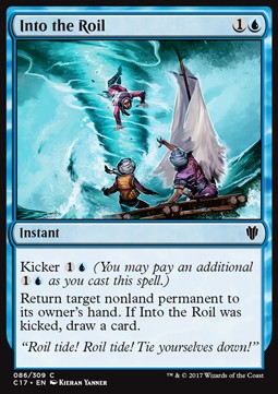 Into the Roil⁣ - Commander 2017⁣ (Common)⁣ [86]