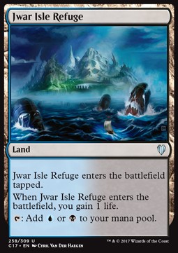 Jwar Isle Refuge⁣ - Commander 2017⁣ (Uncommon)⁣ [258]