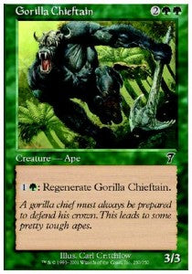 Gorilla Chieftain⁣ - Seventh Edition⁣ (Common)⁣ [250]