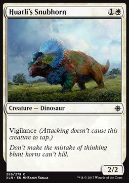 Huatli's Snubhorn⁣ - Ixalan⁣ (Common)⁣ [286]