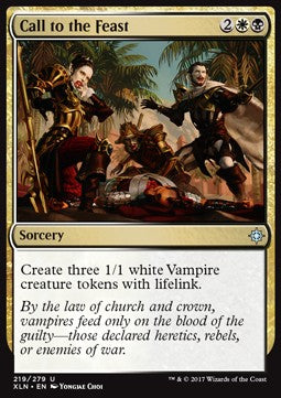 Call to the Feast⁣ - Ixalan⁣ (Uncommon)⁣ [219]