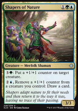Shapers of Nature⁣ - Ixalan⁣ (Uncommon)⁣ [228]