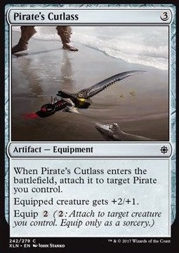Pirate's Cutlass⁣ - Ixalan⁣ (Common)⁣ [242]
