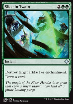 Slice in Twain⁣ - Ixalan⁣ (Uncommon)⁣ [207]