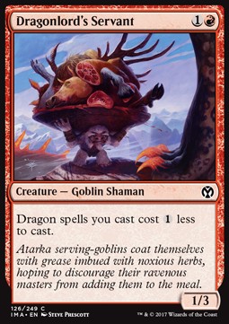 Dragonlord's Servant⁣ - Iconic Masters⁣ (Common)⁣ [126]