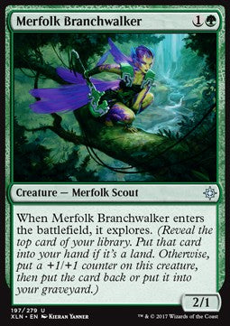 Merfolk Branchwalker⁣ - Ixalan⁣ (Uncommon)⁣ [197]