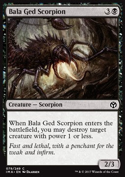 Bala Ged Scorpion⁣ - Iconic Masters⁣ (Common)⁣ [79]