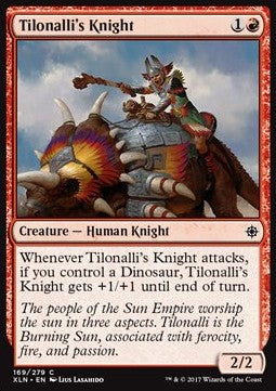 Tilonalli's Knight⁣ - Ixalan⁣ (Common)⁣ [169]