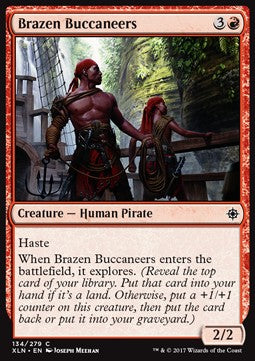 Brazen Buccaneers⁣ - Ixalan⁣ (Common)⁣ [134]