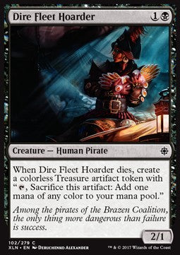 Dire Fleet Hoarder⁣ - Ixalan⁣ (Common)⁣ [102]
