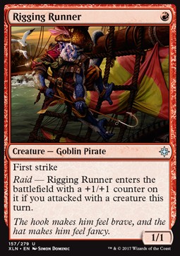 Rigging Runner⁣ - Ixalan⁣ (Uncommon)⁣ [157]