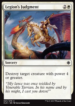 Legion's Judgment⁣ - Ixalan⁣ (Common)⁣ [21]
