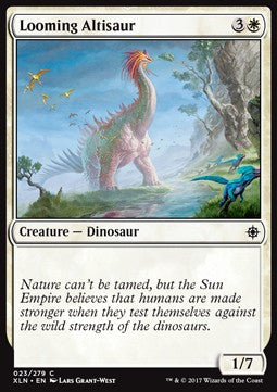 Looming Altisaur⁣ - Ixalan⁣ (Common)⁣ [23]