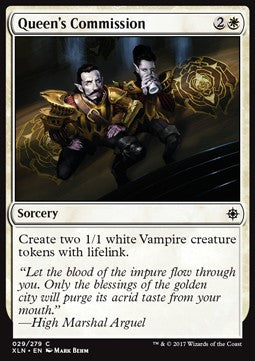 Queen's Commission⁣ - Ixalan⁣ (Common)⁣ [29]