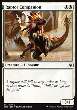 Raptor Companion⁣ - Ixalan⁣ (Common)⁣ [31]
