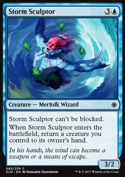 Storm Sculptor⁣ - Ixalan⁣ (Common)⁣ [85]