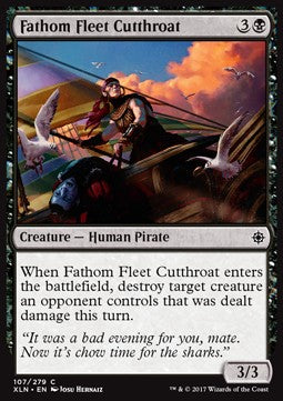 Fathom Fleet Cutthroat⁣ - Ixalan⁣ (Common)⁣ [107]