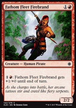 Fathom Fleet Firebrand⁣ - Ixalan⁣ (Common)⁣ [142]