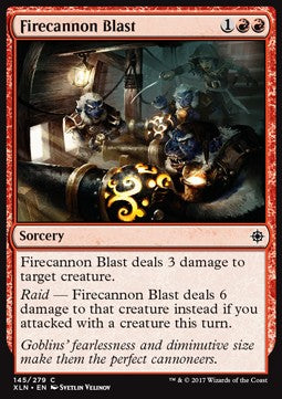 Firecannon Blast⁣ - Ixalan⁣ (Common)⁣ [145]