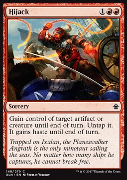 Hijack⁣ - Ixalan⁣ (Common)⁣ [148]