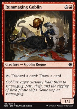Rummaging Goblin⁣ - Ixalan⁣ (Common)⁣ [160]