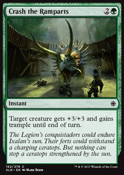 Crash the Ramparts⁣ - Ixalan⁣ (Common)⁣ [182]