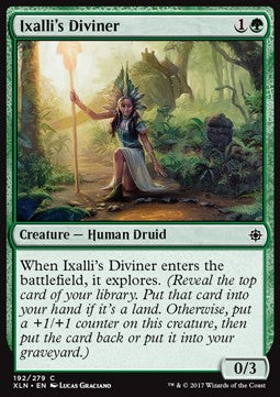 Ixalli's Diviner⁣ - Ixalan⁣ (Common)⁣ [192]