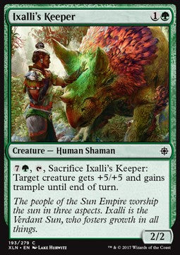Ixalli's Keeper⁣ - Ixalan⁣ (Common)⁣ [193]
