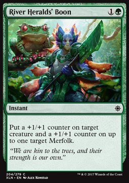 River Heralds' Boon⁣ - Ixalan⁣ (Common)⁣ [204]