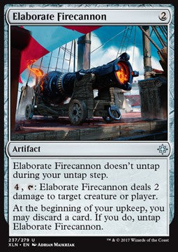 Elaborate Firecannon⁣ - Ixalan⁣ (Uncommon)⁣ [237]