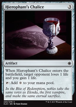 Hierophant's Chalice⁣ - Ixalan⁣ (Common)⁣ [240]